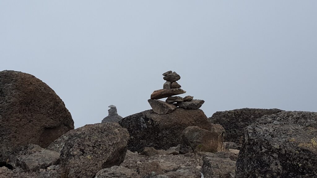 Somewhere on the way to Barafu Camp